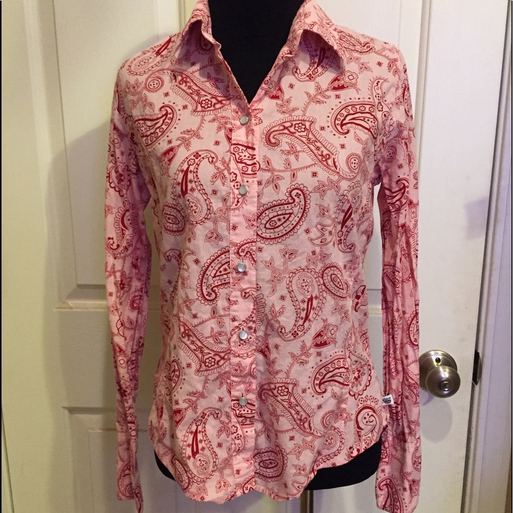 Paisley Button Down